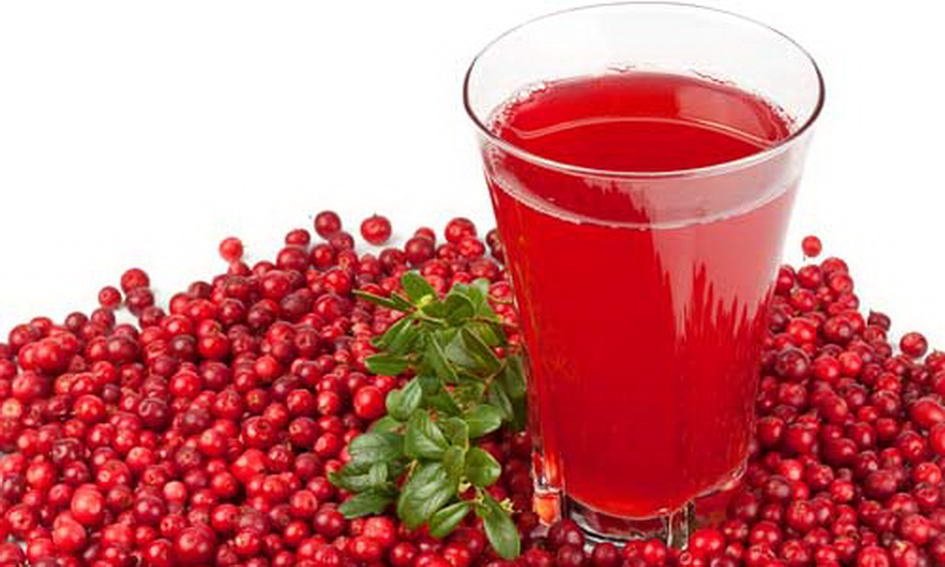 Чай с клюквой