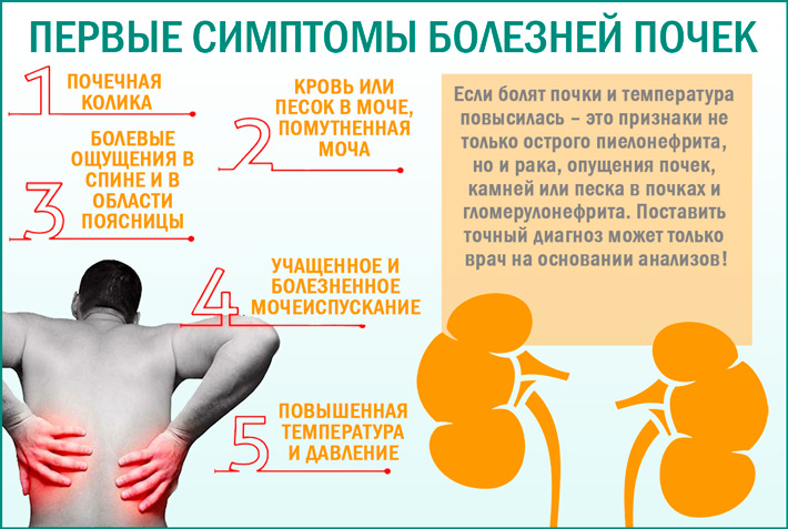 Болезнь почек: первые симптомы